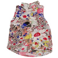 بلوزة 2 لون مشجرة